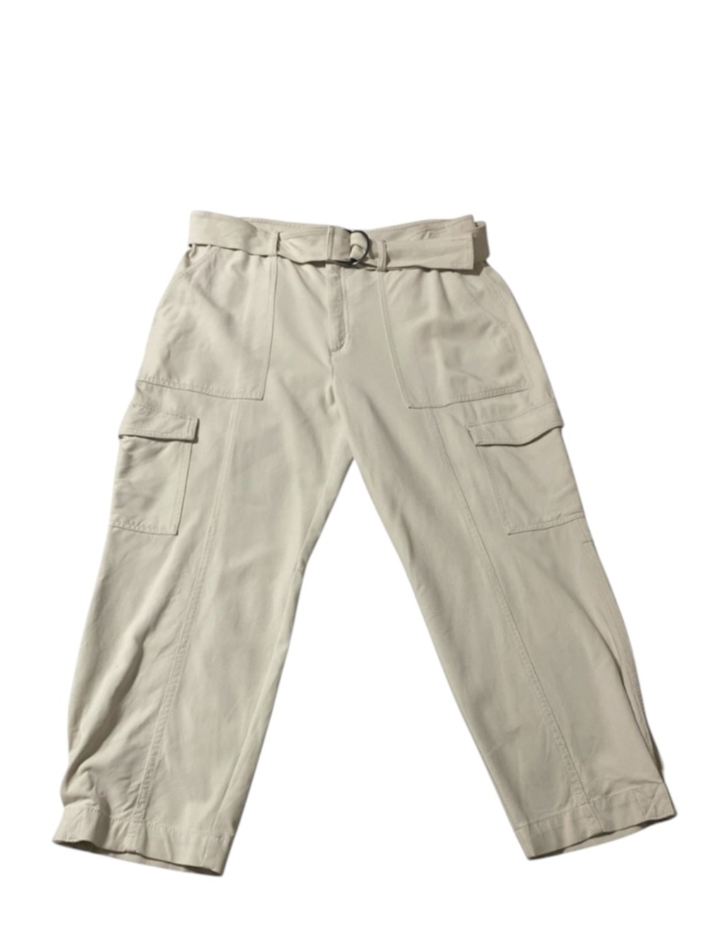 Banana Republic Belted Cropped Cargo Pants